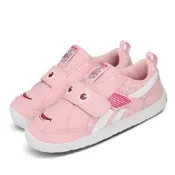 Reebok 休閒鞋 紛紅色 童鞋 女童 卡通 超可愛 魔鬼氈 好穿好走  CN3954