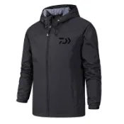 《台灣現貨》【限時免運】DAIWA防水秋冬款釣魚服 衝鋒衣 連帽衝鋒衣 釣魚夾克 戰術上衣外套 連帽登山服 速乾保暖達瓦
