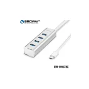 (店+)BROWAY BW-H4072C USB 3.1 Type-C 轉 USB3.0 4埠 集線器
