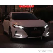 台灣熱銷 日產 NISSAN 2020 2021年 SENTRA LED日行燈 霧燈改裝 書行燈 行車燈 B18