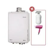 (店+)【林內】林內屋內強制排氣熱水器 24LREU-A2426WF-TR NG1/LPG 基本安裝 搭配認證瓦斯管方案  比價王