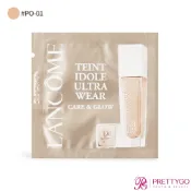 LANCOME 蘭蔻 零粉感光澤持妝粉底(1ml)#PO-01【美麗購】