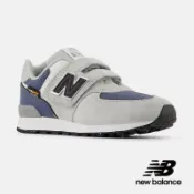 【NEW BALANCE 】童鞋 574 Hook & Loop-P5744HP-藍灰