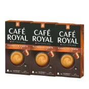 (店+)【Cafe Royal】Espresso forte 特濃義式濃縮*3 三盒組 咖啡膠囊 小顆的膠囊咖啡  〈可適用Nespresso〉