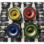 ►432-434◄多色 2吋喇叭4R5W 4歐姆 5瓦 直徑53MM方形45MM外磁 藍牙音響 揚聲器 藍芽喇叭 DIY