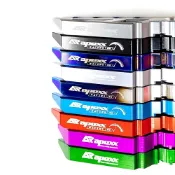 (店+)【APEXX】通用型 飛旋踏板 燒鈦 漸層燒鈦(山葉/SYM/KYMCO/PGO)