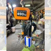 半噸鏈條電動吊車 220V日本中古天車 實價電洽 店面:(07)5519171 手機:0919186184