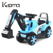 【百利市購物中心】KOOMA 挖土機音樂助步車(學步車) - 天空藍