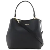 【DOKODEMO】Michael Kors 水桶斜背包 35S4G3FM5T1 PVC 黑色，兩用（斜背、肩背、手提），磁扣，女 [二手]