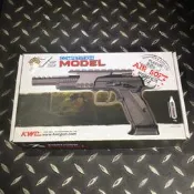 IDCF|14862	KWC KCB-89AHN CZ75 競技版 含鏡座魚骨 CO2手槍 14862