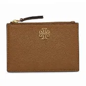【TORY BURCH】BRITTEN 鏤空LOGO荔枝紋多層卡夾零錢包(多款任選)