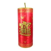 春節佈置立炮過年裝飾 金蔥綢布立炮