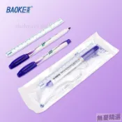 💖嚴選優品寶克外科手術記號筆定位標記筆畫線筆雙眼定點筆抗菌筆表面描線筆