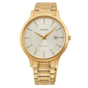 大高雄鐘錶城 ORIENT東方錶 (RF-QD0009S) CONTEMPORARY系列 金色簡約時尚腕錶 39mm｜樂天領券現折★全館特惠中★指定刷卡回饋10%