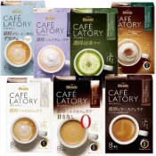 (店+)*貪吃熊* 日本 AGF Blendy 濃厚 CAFE LATORY 系列 盒裝 小盒 即溶式沖泡粉