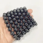 (店+)【御古齋】天然 黑碧璽 電氣石 手珠 手鍊 調節氣場 避邪 淨化磁場 吸收負能量 協調人際關係 防小人 1226