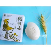 【台灣茶摳】台灣茶摳 稻循皂 粗糠皂 香皂 肥皂 95g 經典稻循皂-永續四重奏 清潔皂 洗手皂 沐浴皂