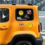 （售完不補）車貼專用PVC防水膜｜潮 可愛防水貼 反光車貼  筆電貼 行李箱貼 隨意貼 遮醜貼 鏡面貼 冰箱貼 裝飾貼