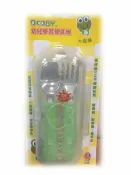 橘子藥美麗 大眼蛙Dooby 幼兒學習餐具組(頂級316不銹鋼)D-4234