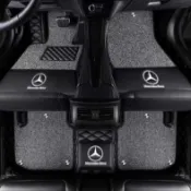 Benz皮革腳踏墊賓士W204 W203 W202 W205 W212 GLC300 CLK CLA GLA汽車地墊
