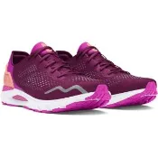 【UNDER ARMOUR】UA 女 HOVR SONIC 6 慢跑鞋 運動鞋_3026128-500(粉紫色)