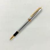 【PLATINUM】白金牌 雕花鍍銀鋼珠筆 WAG-800(原廠正貨)
