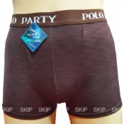 (店+)POLO PARTY 雲彩紗男平口褲-(混色12件入)*吸汗透氣彈性快乾-雲彩紗男平口褲#內褲#男內褲#男三角褲#四角