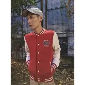 🇰🇷正版現貨實拍🇰🇷 Dickies 正版棒球外套 紅色款 保證正貨 雜誌介紹款 藝人明星 限量特價 鋪棉外套