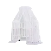 (店+)【VIVIBABY】嬰兒床蚊帳組-白色(標準/加大) 麗兒采家