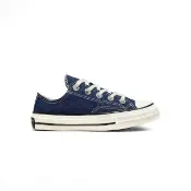 【CONVERSE】Chuck 70 Ox PS 休閒鞋 中童 童鞋 深藍色 低筒 帆布鞋 372886C