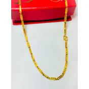 《寶盛珠寶銀樓》純金項鍊9999、竹節、六角、48cm、黃金、金飾、Gold