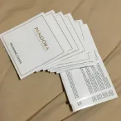 Pandora專櫃專用-拭銀布（附包裝） 銀飾