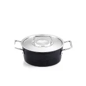 【Fissler】不沾碳矽隕石系列ADAMANT湯鍋20cm/2.8L 菲仕樂