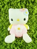 【震撼精品百貨】Hello Kitty 凱蒂貓 和服布絨毛娃娃-粉 震撼日式精品百貨