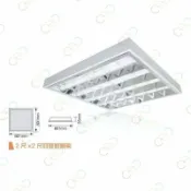 A Light專業照明 LED T8 10w×4管 輕鋼架燈/T-BAR 2呎×2呎 60cm×60cm 燈具台灣製造 (A Light)