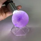 (店+)【御古齋】天然 巴西 紫水晶 紫晶球 水晶球 增智慧 招財聚氣 增強磁場 有球必應 風水開運擺件 附座 0624
