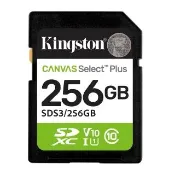 【Kingston 金士頓】Canvas Select Plus SD SDXC SDS3/256GB 記憶卡(SDS3/256GB)