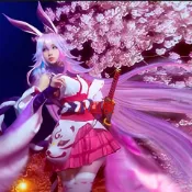 【好物優選】現貨cos服裝崩壞學院3八重櫻cosplay服裝女全套服飾送麵具兔耳 RSDS