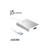 (店+)【j5create 凱捷】JUA354 USB 3.0 to 4K HDMI 外接顯示卡