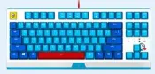 Razer雷蛇寶可夢皮卡丘哆啦A限定款背光鍵盤可愛女生節日禮物正版