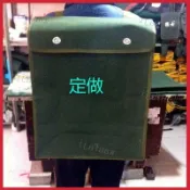雙肩工具包 大容量 加厚耐磨防水 帆布工作包 後背包 木工 水電 電工 工地 釣魚 戶外 客製化 戰術包 工具收納袋耐重