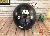 手繪瘋 [手繪 米奇 米老鼠 gogoro 機車 安全帽 手工 禮物 生日 情人節 週邊 彩繪 復古帽 客製化 客訂