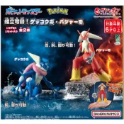 6月預購 日本正版 萬代 寶可夢 甲賀忍蛙 與火焰雞 公仔