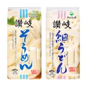 【蝦皮直營】讃岐本舗 讚岐 細麵/細烏龍麵 1kg 日本麵 麵條 食用油