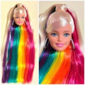 MATTEL 芭比娃娃頭原創啞光膚色變體