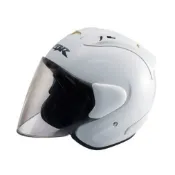 CBR S100 白色 ｜ （尺寸剩L）四分之三安全帽 半罩安全帽 機車安全帽 3/4安全帽 內襯可拆洗 抗UV鏡片