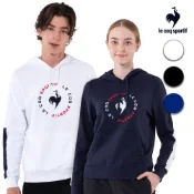 【LE COQ SPORTIF 法國公雞】網路獨家 休閒經典連帽T恤-男女款-3色可選-LWU23931