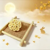 咩醬王國 綠豆桂花糕 中秋限定  倉鼠 黃金鼠 磨牙點心