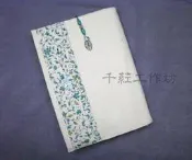 【千葒工作坊】 B01-11 手工布書衣◎棉麻系列-布作手創coco cats◎