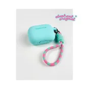 (店+)木宇居家 薄荷綠硅膠軟殼airpodspro2保護套airpods3保護套AirPods1/2代殼